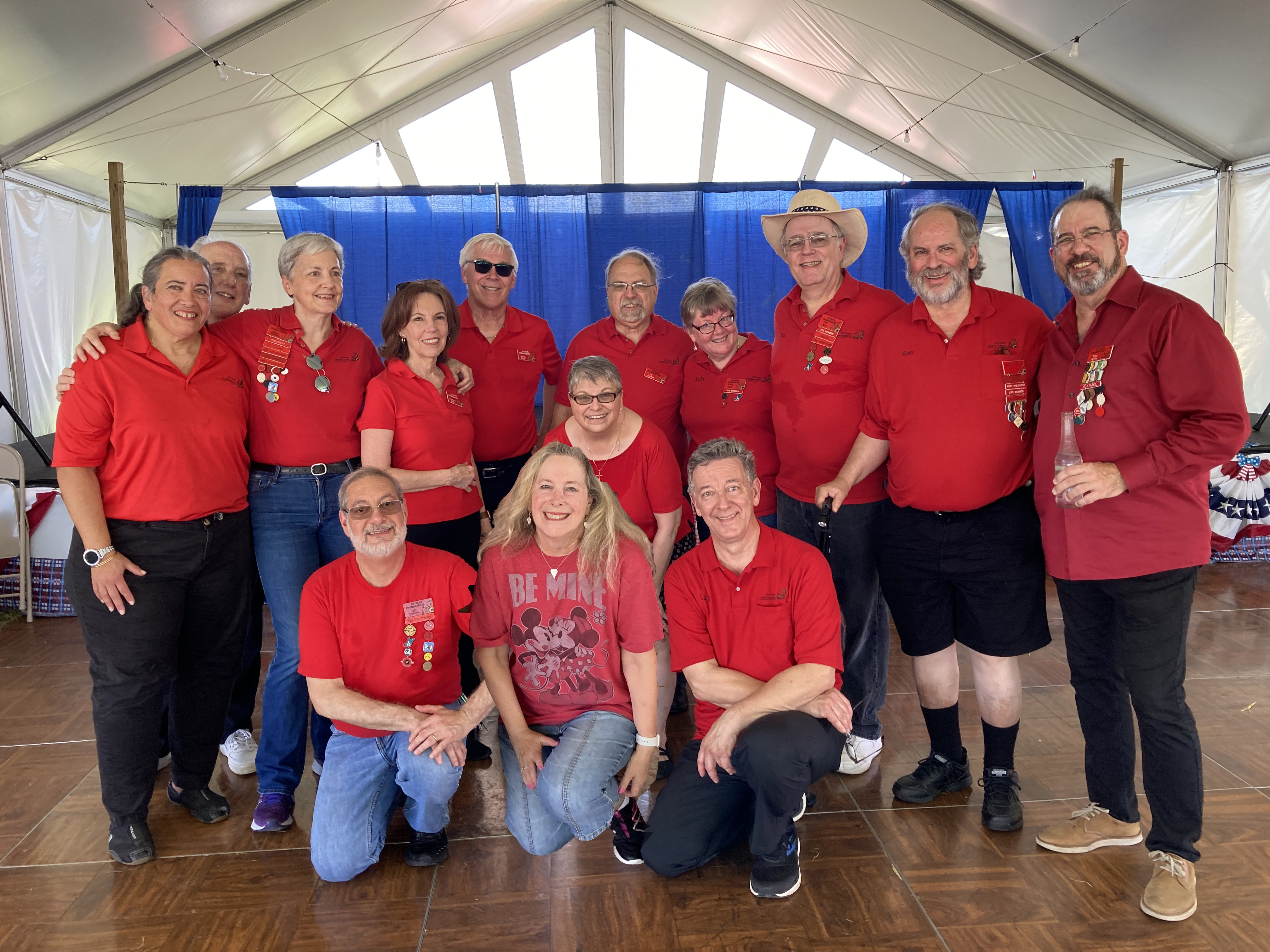 Everybody at the Middlesex County Fair demo